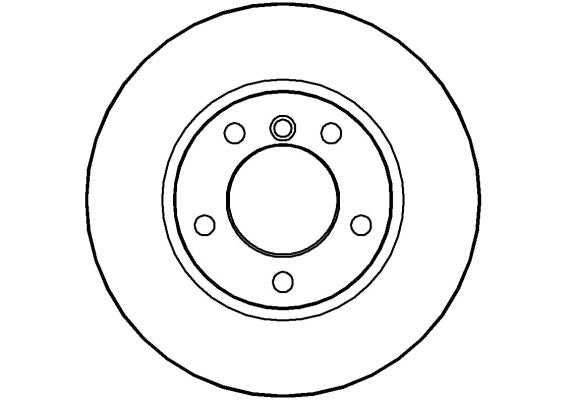 Disctech Brake Disc - Fits Bmw - ABD2039 - Front Axle