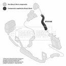 Borg & Beck Turbo Hose Part No -BTH1146