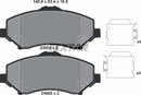 Textar Brake Pad Set - 2460401