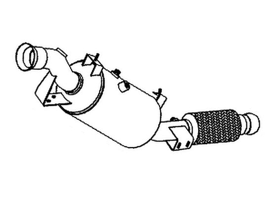 Klarius 390561 - Diesel Particulate Filter  - Fits Mercedes Sprinter 3.0CDi