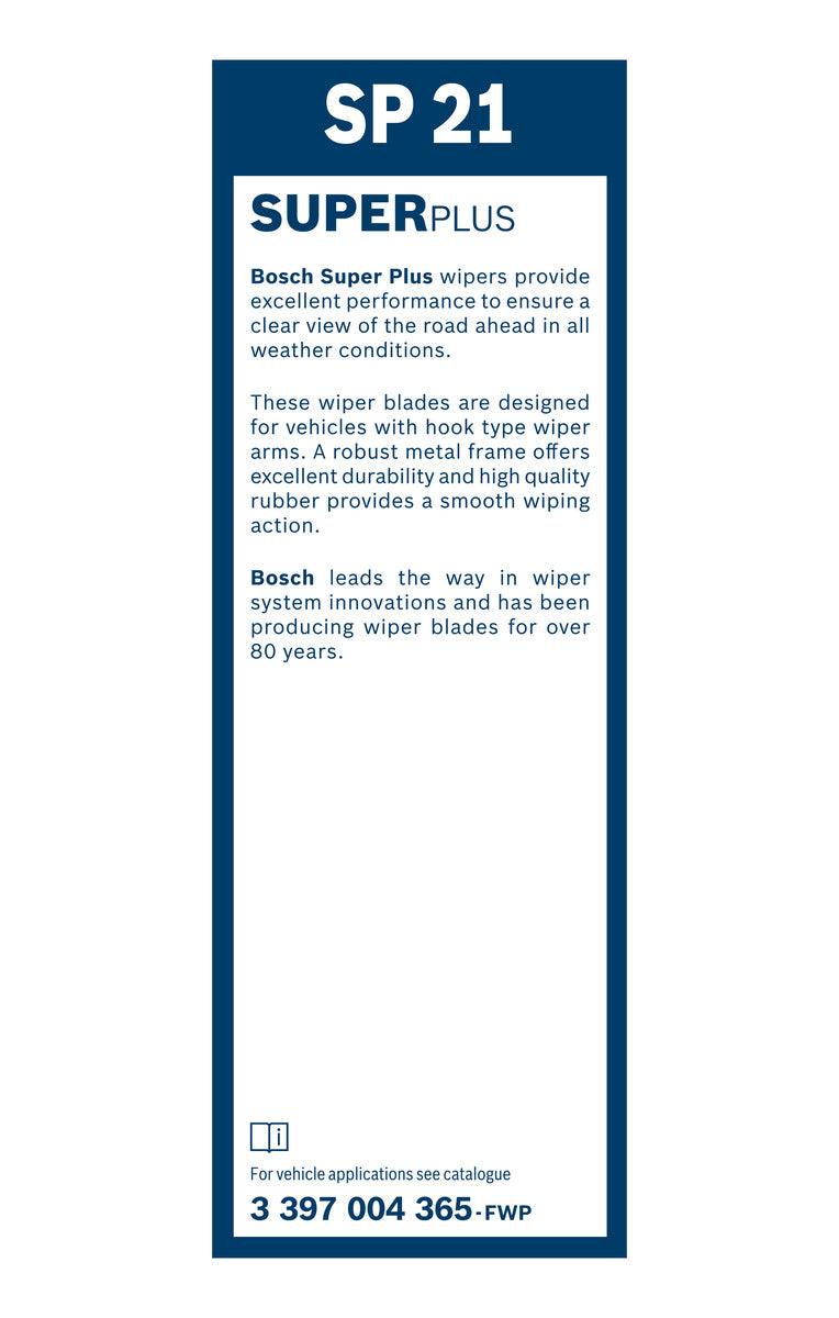 Bosch Aerotwin Front Wiper Blade Set - 600/600mm - A939S