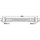 Borg & Beck Brake Hose Part No -BBH6634