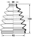 First Line Cv Joint Boot Kit Part No -FCB6014
