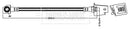 Borg & Beck Brake Hose Part No -BBH7628