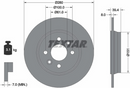 Textar  Front  Right Car Break Disc (Single) - 92347603