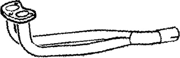 Klarius LR79G - Front Pipe Right Hand  - Fits Land Rover Range Rover 3.5i