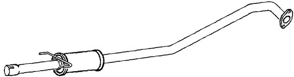Klarius TY649H - Box With Centre Pipe  - Fits Toyota Avensis 1.8VVTi