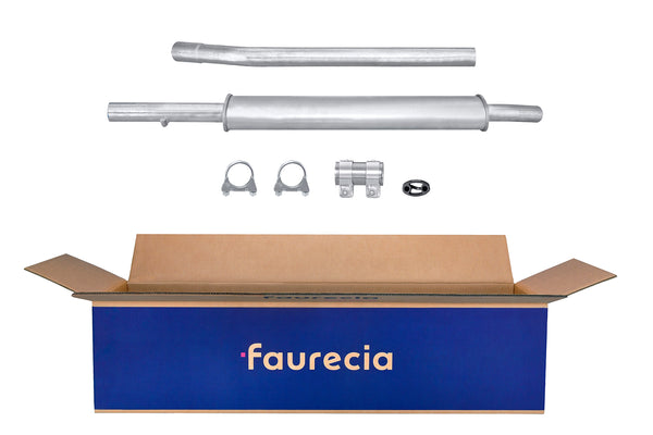 FAURECIA 8LC 366 024-111 Centre Muffler - Easy2Fit® Kit - fits FORD GALAXY I