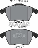 Textar Brake Pad Set - 2469601