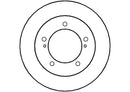 Disctech Brake Disc - Fits Suzuki, Toyota - ABD3462 - Front Axle