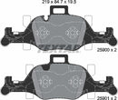 Textar Brake Pad Set - 2590001