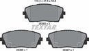 Kia, Brake Pad Set - Textar 2536501