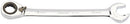 Draper 18mm O/E REV Ratchet Spanner - 06850
