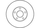 Disctech Brake Disc - Fits Audi - ABD3524 - Front Axle