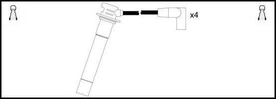 ElectroSpark Ignition Lead Set - OEK514