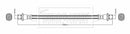 Borg & Beck Brake Hose Part No -BBH8148
