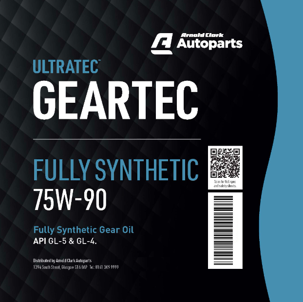 Ultratec Geartec Fully Synthetic 75W90 - 20 Litre Engine Oil