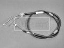 Borg & Beck Brake Cable- LH Rear -BKB1733