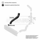 Borg & Beck Turbo Hose Part No -BTH1415