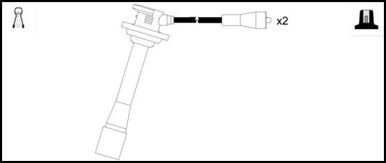 ElectroSpark Ignition Lead Set - OEK772