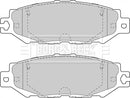 Borg & Beck Brake Pad Set -BBP1570