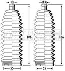 First Line Steering Gaiter Kit Part No -FSG3360