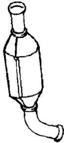 Klarius 321589 - Catalyst Type Approved Withpip  - Fits Peugeot 206 1.4HDi