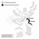 Borg & Beck Turbo Hose Part No -BTH1069