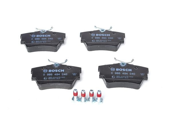 Bosch Brake Pad Set Set Bp378 - 0986494040