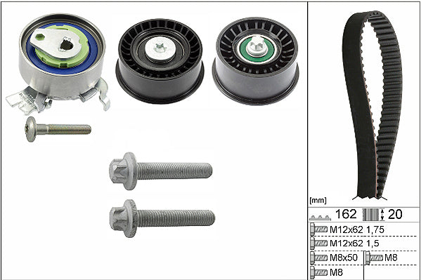 INA Timing Belt Set - Part No - 530044110