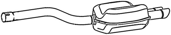 Klarius VW982Q - Box With Tail Pipe