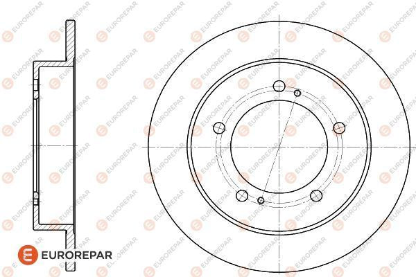 Eurorepar Brake Disc - 1618870680