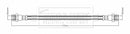 Borg & Beck Brake Hose Part No -BBH7958