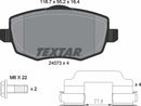 Textar Brake Pad Set - 2407301