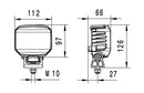 HELLA 1GA 996 488-511 LED-Worklight - RokLUME 190TP - 24/12V
