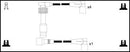 Lucas Ignition Lead Set - LUC7130