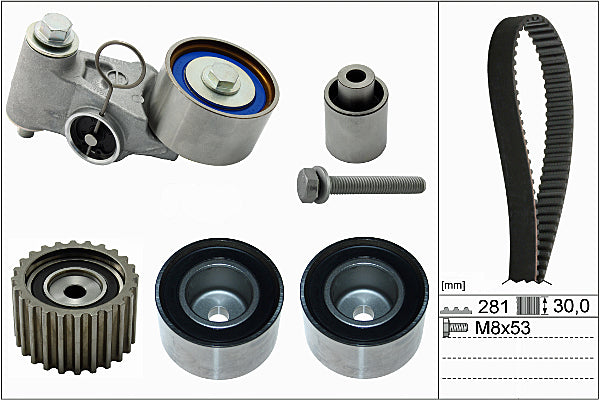 INA Timing Belt Set - Part No - 530056310