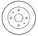 Borg & Beck Brake Disc Pair Part No -BBD4145