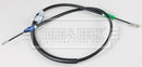 Borg & Beck Brake Cable Rear LH -BKB3856