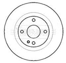 Borg & Beck Brake Disc Pair Part No -BBD4433
