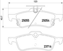 Brembo Brake Pad Set - P28070