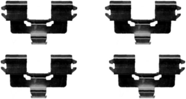 Mintex Brake Fitting Kit fits -Eunos Mazda MBA1666 (also fits other vehicles)