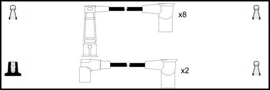 ElectroSpark Ignition Lead Set - OEK739