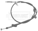 Borg & Beck Brake Cable- RH Rear -BKB1937