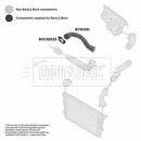 Borg & Beck Turbo Hose Part No -BTH1391
