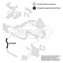 Borg & Beck Turbo Hose Part No -BTH1625