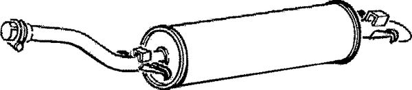 Klarius MZ150A - Box With Tail Pipe