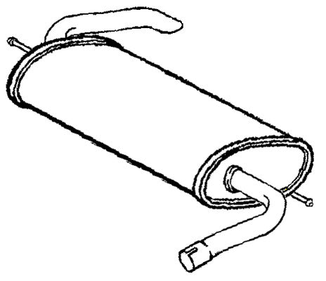 Klarius VO647D - Box With Tail Pipe