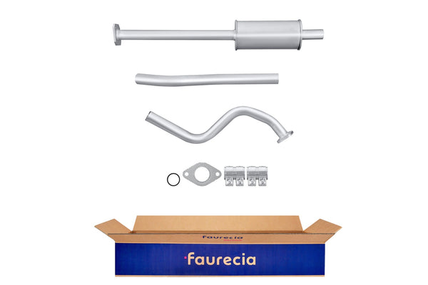 FAURECIA 8LC 366 023-951 Centre Muffler - Easy2Fit® Kit - fits FORD ESCORT IV