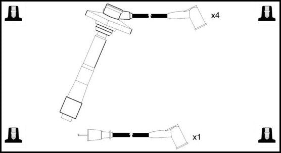 ElectroSpark Ignition Lead Set - OEK279